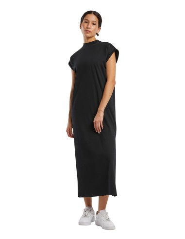 BUI-BY302-Ladies Long Extended Shoulder Dress